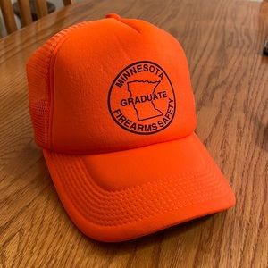 Vintage Minnesota Firearms Safety Hat